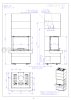 Romotop CARA CS N 03 lemez Design kandalló