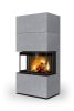 Romotop CARA C N 61 thermaline világos szürke Design kandalló