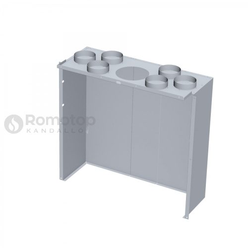 Konvekciós burkolat Romotop HEAT H2LF kandallóbetéthez