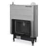 Romotop HEAT 3G L 66.50.06 Légfűtéses kandallóbetét, fekete béléssel