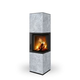 Romotop HARMONY R HA hőtárolós Zsírkő Design kandalló
