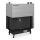 Romotop HEAT L 3G L 81.51.40.26 Légfűtéses kandallóbetét, fekete béléssel