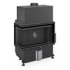 Romotop HEAT L 4G S 70.44.33.26 Légfűtéses kandallóbetét fekete béléssel