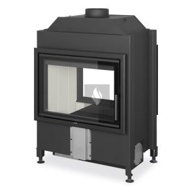   Romotop HEAT T 3G 70.50.06 Légfűtéses kandallóbetét fekete béléssel