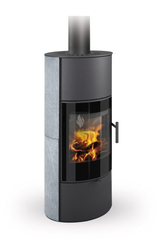 Romotop LAREDO H 20 zsírkő Kandallókályha - bővíthető hőtárolóval
