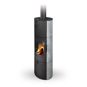   Romotop LUGO N 02 zsírkő Kandallókályha - bővíthető hőtárolóval