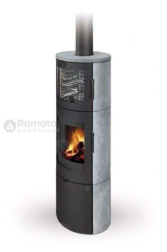 Romotop LUGO N 02 BF zsírkő Kandallókályha sütővel
