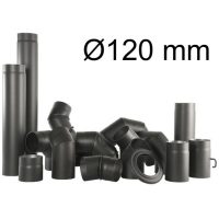 Ø120 mm füstcsövek és idomok