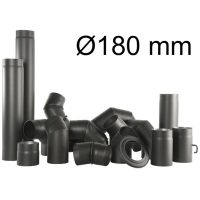 Ø180 mm füstcsövek és idomok
